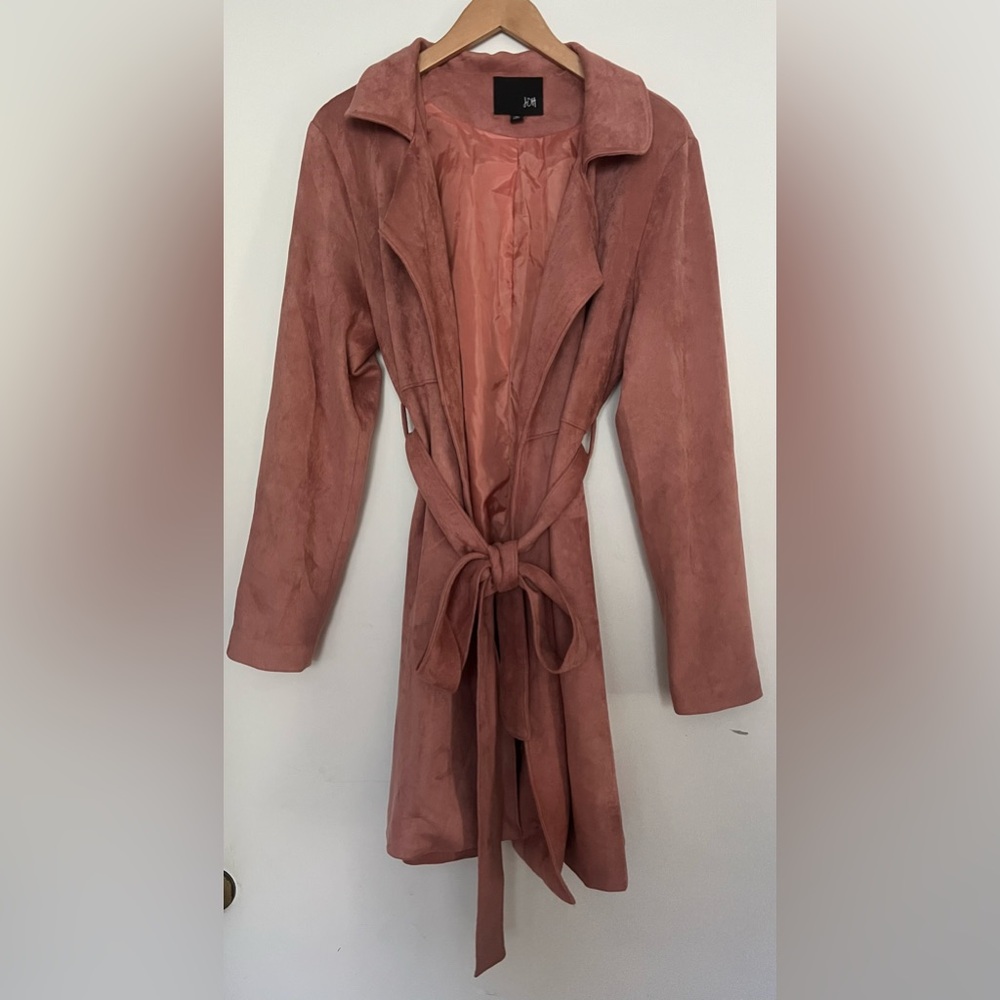 Joh Pink Suede Jacket